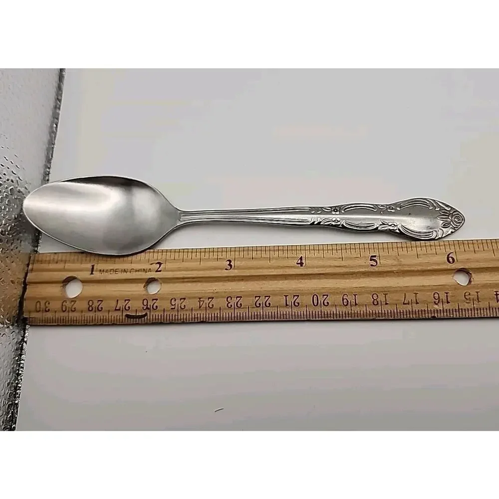 3 Wesley Forge WLF2 Teaspoon Stainless Steel 6 1/4